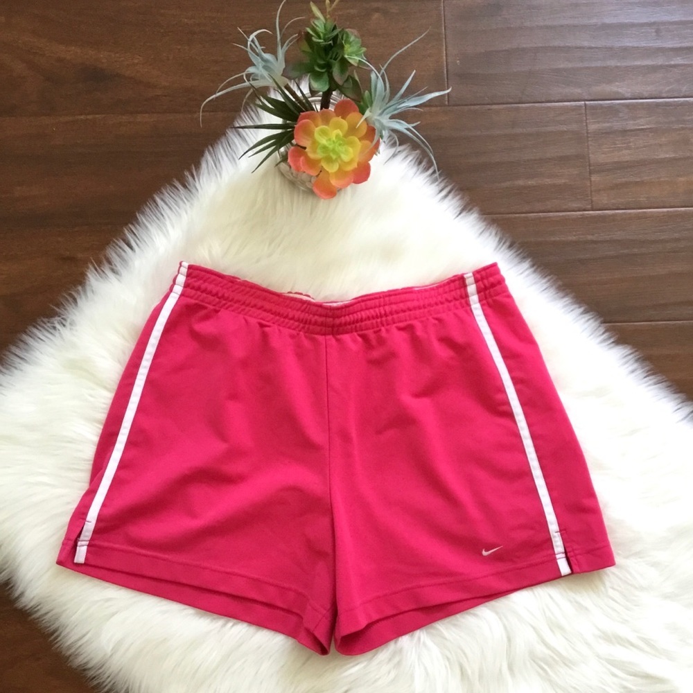 Nike Athletic Shorts Hot Pink Size Large